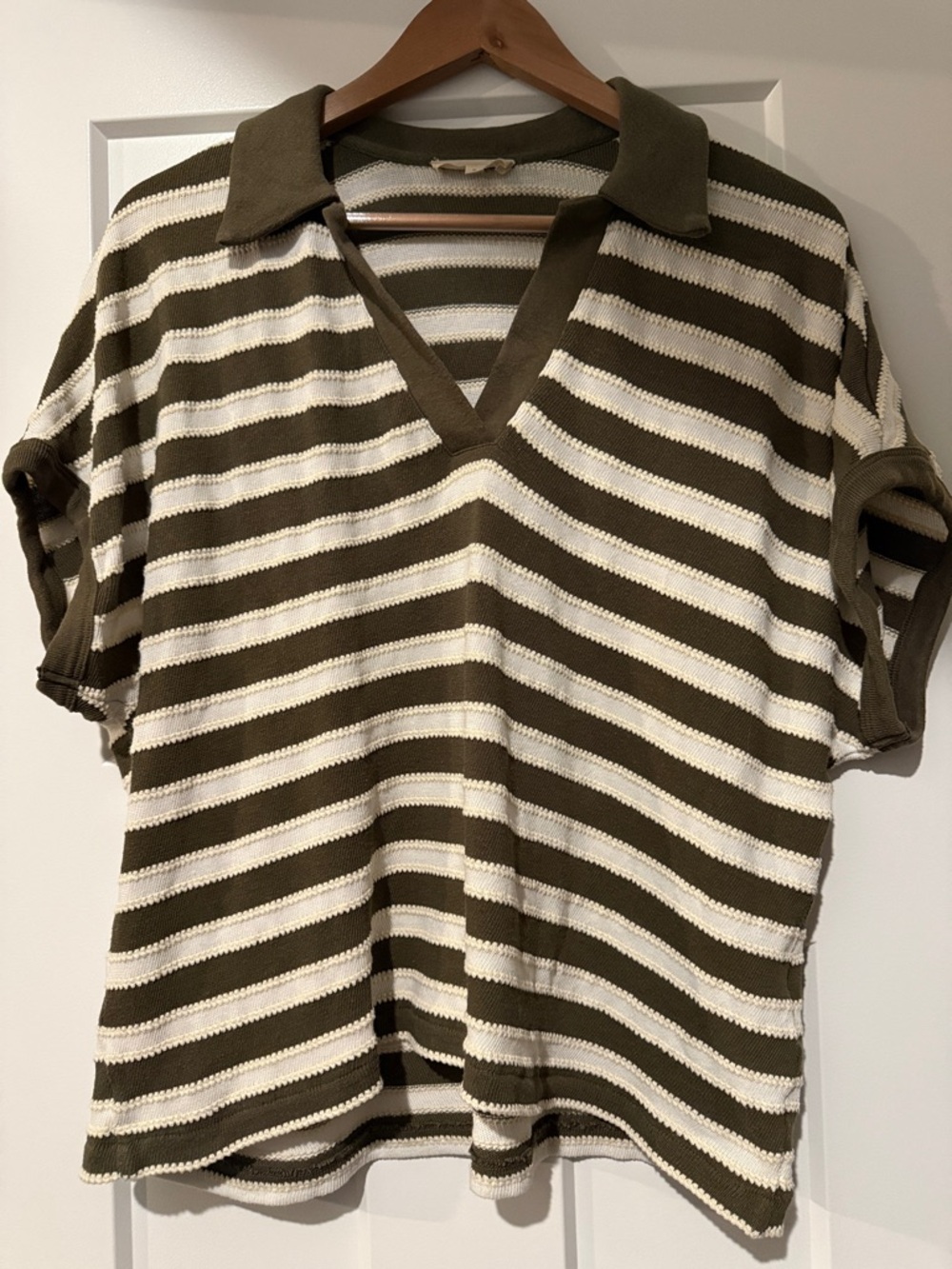 Madewell Relaxed v-neck polo shirt